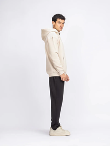 Vente en gros : Sweat à capuche streetwear oversize d'hiver, 100% coton molletonné épais, avec appliqué uni, dernière mode, haute qualité, motif dessin animé - Product Image 3