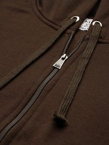 Sweat à capuche zippé pour homme de qualité supérieure, 100% coton, hiver, impression personnalisée OEM/ODM, MOQ, livraison rapide, service mondial - Product Image 6