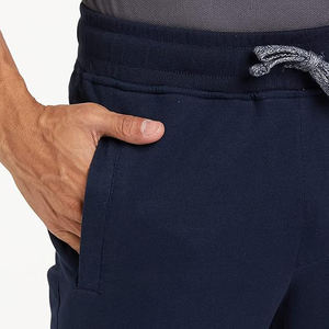 กางเกงขายาวผู้ชายผ้าฝ้ายสำหรับฤดูร้อน ระบายอากาศได้ดี ทรงหลวม สไตล์สตรีทแวร์ สีพื้น แฟชั่นลำลอง รับผลิตแบบ OEM - Product Image 4