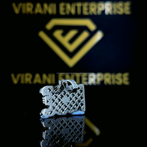 Hot Hip Hop Jewelry VVS Moissanite Diamond Iced Out Custom Credit Card Pendant 925 Sterling Silver Solid Party Hiphop Geometric - Product Image 3