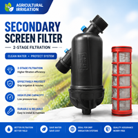 Saringan Air Irigasi Pertanian Tipe Y T H 3 inci 4 inci 120 Mesh untuk Sistem Filtrasi Irigasi Tetes Kebun