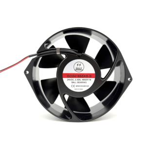 Aluminum Frame 162x150x55mm 24V DC Permanent Magnet Brushless <b>Fan</b> - Product Image 1