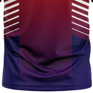 Camiseta Deportiva de Cricket Sublimada en Rojo Marino para Hombre, Manga Corta, para Entrenamiento, Partido, Uniforme Deportivo, Ropa de Alto Rendimiento - Product Image 6