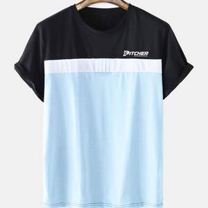 Camisetas casuales suaves para hombre con material transpirable, corte inspirado en la tendencia y un estilo urbano elegante. - Product Image 1