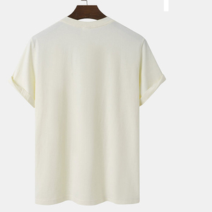 เสื้อยืดคอกลมแขนสั้นทรงปกติสไตล์ฮิปฮอปสำหรับผู้ชาย เนื้อผ้าโพลีเอสเตอร์/คอตตอนเจอร์ซีย์ ระบายอากาศได้ดี ไม่เป็นขุย รับสกรีนลายแบบซับลิเมชั่น - Product Image 1