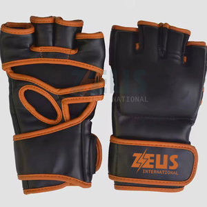 Soft Half Finger Hand Protective Taekwondo Gloves Breathable Leather Material Taekwondo Gloves By Zeus International - Product Image 1