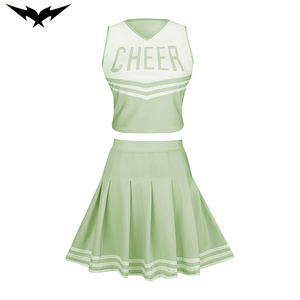 Vente en gros d'uniformes de cheerleading confortables en spandex/polyester imprimés par transfert thermique Bigetron Sports pour adultes, directement de l'usine - Product Image 1