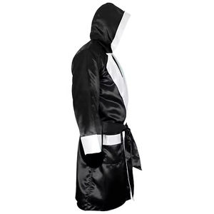 Bata de Boxeo Bordada de Alta Calidad con Capucha, Transpirable y Cómoda, con Logotipo Personalizado, Precio al por Mayor, Personalización a Bajo Precio - Product Image 4