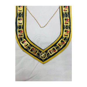 Masonic Chain <b>Collar</b> Premium <b>Metal</b> Design With Detailed Perfect For Formal Regalia Events Elegant Finish Durable Quality - Product Image 2