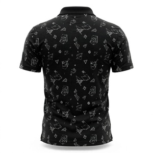 Wholesale Men's Printed <b>Polo</b> <b>Shirts</b> Soft Stylish Casual Design Printed <b>Polo</b> <b>Shirts</b> For Men <b>With</b> <b>Pocket</b> From BD - Product Image 4