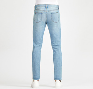 กางเกงยีนส์เดนิมทรงสลิมฟิตคุณภาพสูงสำหรับผู้ชาย ราคาขายส่ง คอลเลคชั่นปี 2026 กางเกงยีนส์ฟอกแบบสั่งทำ กางเกงขายาวผู้ชาย ผู้ผลิตสำหรับเด็กผู้ชาย - Product Image 2