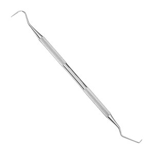 Professional Dental Tartar Scraper Double Ended Stainless Steel Dental Probe & Scaler for Plaque Tartar Stain Removal - Product Image 1