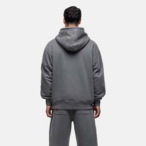 Hoodie Oversize Délavé à l'Acide, Fabricant OEM, Personnalisable, 100% Coton, Haute Qualité, Grammage Lourd, Style Vintage - Product Image 2