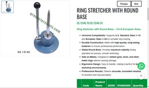 <b>Ring</b> Stretcher with Round Base US European Sizes Jewelry <b>Ring</b> <b>Resizing</b> Tool |Item No GS-1314C - Product Image 3