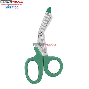 Tijeras para Vendajes de Trauma EMT de 5.5 Pulgadas, Tijeras de Enfermería con Sonda de Plástico, Cortador de Seguridad de Acero Inoxidable para Emergencias Médicas, Primeros Auxilios - Product Image 6