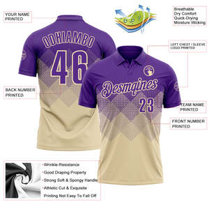 Polo en polyester de qualité supérieure, vêtements d'équipe personnalisés, fabricant OEM ODM, vêtements de sport anti-humidité, commandes en gros - Product Image 3