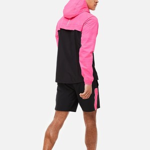 Hot Selling Men Windbreaker Short Set New Design Adults Sizes Breathable Wholesale Rate Custom Made Men Windbreaker Short Set - Product Image 2
