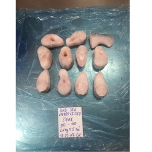 Steak de Pangasius IQF surgelé à l'eau, faible teneur en glucides, 2-5 cm, pièce entière, VHFood, en vrac, durée de conservation 24 mois, haute qualité - Product Image 6