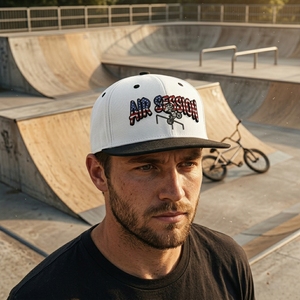 Casquette Snapback Classique Premium à 6 Panneaux et Visière Plate, Couronne Structurée, Broderie de Logo Personnalisé, Fournisseur d'Usine OEM ODM en Gros - Product Image 5