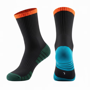Best 100% Cotton Breathable Eco-Friendly Sports <b>Socks</b> for Fitness Training <b>Running</b> and Comfortable All Day Wear - Product Image 1