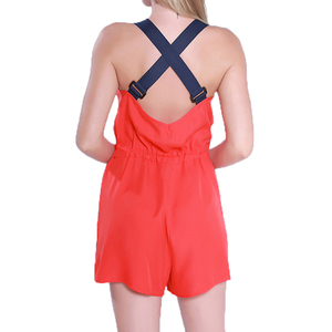 Custom Deep V Front Zip Up One Piece Jumpsuit Bodycon Leggings <b>Playsuit</b> for Women - Product Image 2