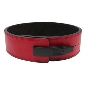 Faja de Soporte Lumbar Ajustable Rhino Fitness de Neopreno Rojo para Levantamiento de Pesas y Uso General para Adultos - Product Image 1