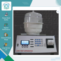 Reputed Supplier Selling Microprocessor Based Easy to Use Plastic & SS Material Leak Test Apparatus for Packing Industry