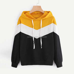 Sudadera con capucha con patrón elegante para damas Diseño de Jersey de moda de tela de tacto suave con bolsillo Actividades al aire libre adecuadas - Product Image 1