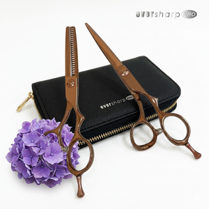 Tijeras de Corte de Pelo Profesionales de Acero Inoxidable VG10 con Logotipo Personalizado al por Mayor 2026 |   Fabricante de Tijeras de Peluquería OEM/ODM - Product Image 1