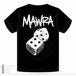 Custom <b>Men</b> Oversized Streetwear Graphic T-Shirt High Quality Screen Print Hanging Dice Drop Shoulder Casual <b>Black</b> Cotton Tee - Product Image 6