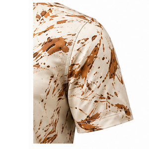 Chemise décontractée florale pour homme de qualité supérieure avec tissu léger et coupe moderne confortable, chemise à coupe régulière - Product Image 4