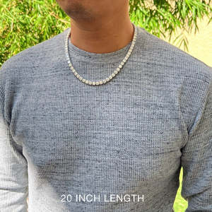 65MM Premium VVS Moissanite Tennis Chain Necklace Solid 925 Sterling <b>Silver</b> Iced Out <b>Choker</b> Hip Hop Jewelry Diamond Tester - Product Image 3