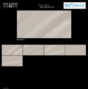 Carreaux de porcelaine effet marbre de qualité supérieure 300x600mm (12x24 pouces) GVT PGVT, qualité export, entretien zéro, revêtement mural commercial - Product Image 5