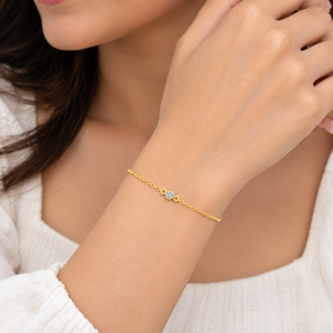 14K 9K 10K 18K <b>Solid</b> <b>Gold</b> Lab Diamond Bracelet IGI Certified Ethical Fine Jewelry Manufacturer Wholesale RJC OEM ODM BR700857 - Product Image 2