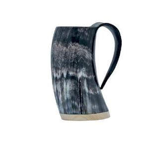 Taza para Beber de Cuerno de Búfalo, Copa de Cuerno Natural Hecha a Mano, para Cerveza, Vino, Café, Estilo Vikingo, Venta al Por Mayor - Product Image 2