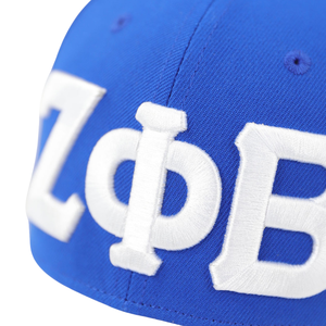 Casquette de baseball ajustable Zeta Phi Beta bleu roi pour femme, style HBCU, vêtements grecs, chapeau de sororité ZPB - Product Image 4