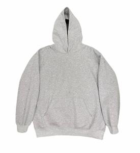 Sweat-shirt à capuche orné de strass, design moderne, 100% coton, mode streetwear, vêtements décontractés, voyage - Product Image 2