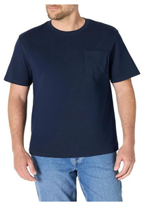 Men's <b>T</b>-<b>Shirts</b> Casual Wear 100% Cotton <b>With</b> Front <b>Pocket</b> - Product Image 4