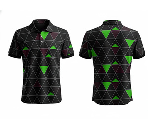 Camiseta Polo Sublimada con Impresión a Todo Color, Fabricante y Proveedor, Costuras Duraderas para Hombres, Mujeres y Jóvenes, Secado Rápido - Product Image 1