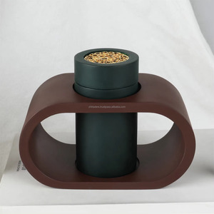 Caja de Incienso de Madera de Lujo con Diseño Floral, Quemador de Incienso Árabe Mubkhar, Carbón Bakhoor, Iluminación para Ramadán y Decoración de Interiores - Product Image 4