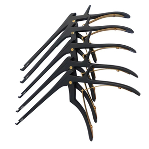Rongeur à baïonnette Kerrison noir 45° non réfléchissant en acier inoxydable, manuel, réutilisable, pour la micro-chirurgie spinale - Product Image 6