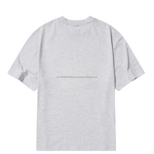 Camiseta Oversize de Corte Holgado 100% Algodón 200 GSM, Prenda Esencial de Streetwear con Logo Estampado Delantero y Trasero, Hombros Caídos - Product Image 6