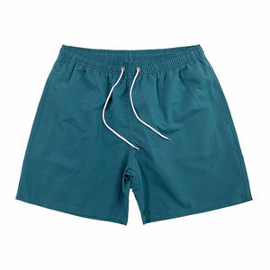 Pantalones Cortos Deportivos Verdes para Hombre, de Secado Rápido, con Cordón en la Cintura, Casuales, de Cintura Media, Tejido de Poliéster - Product Image 4