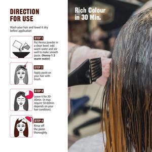 Coloration capillaire brun foncé très demandée, 25 g, formule sans ammoniaque pour cuir chevelu sensible, disponible au meilleur prix - Product Image 3