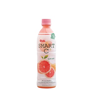 En stock Oishii Smart C vitamina pomelo bebida Vietnam producto Original para un estilo de vida saludable 350ml pomelo sabor - Product Image 1