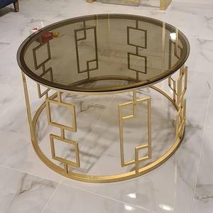 Silver metal legs style living room furniture <b>round</b> modern Decorative Home Decor Modern Metal Side <b>Table</b> - Product Image 1