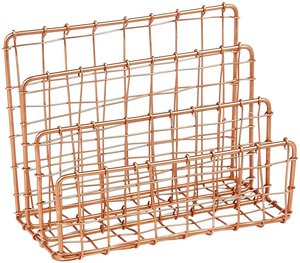 Aesthetic Metal Wire <b>Basket</b> <b>for</b> <b>Shelf</b> Countertop and Decorative Storage Display - Product Image 3