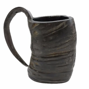 Jarra de Cuerno / Jarra Vikinga para Beber / Jarra de Cuerno para Cerveza con Artesanía India, Embalaje Gratuito con Descuento - Product Image 1