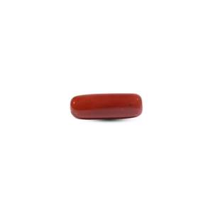 Cabujón Ovalado de Coral Rojo de 7.8 Ct Hecho a Mano, Gema Suelta para Joyería Fina - Product Image 1