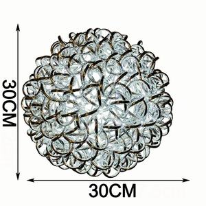 Diseño único 30CM Festival Garden Yard Vibe Decorativo Leaden LED Light Ornament - Product Image 2